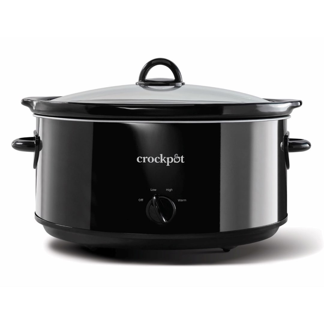 Crockpot® Manual 8-Quart Slow Cooker, Black