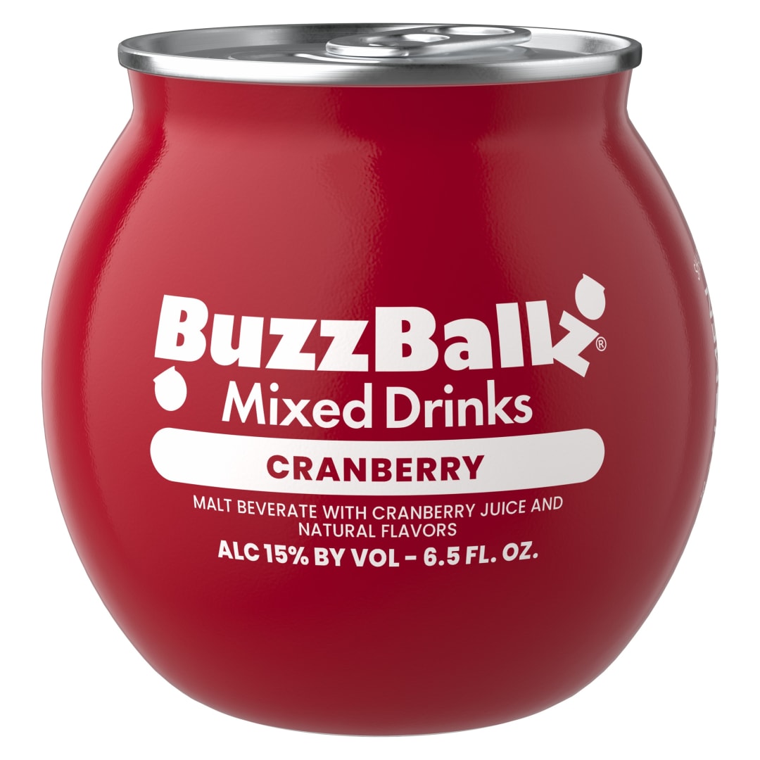 BuzzBallz Cranberry Malt Beverage 6.5fl oz 30 Proof