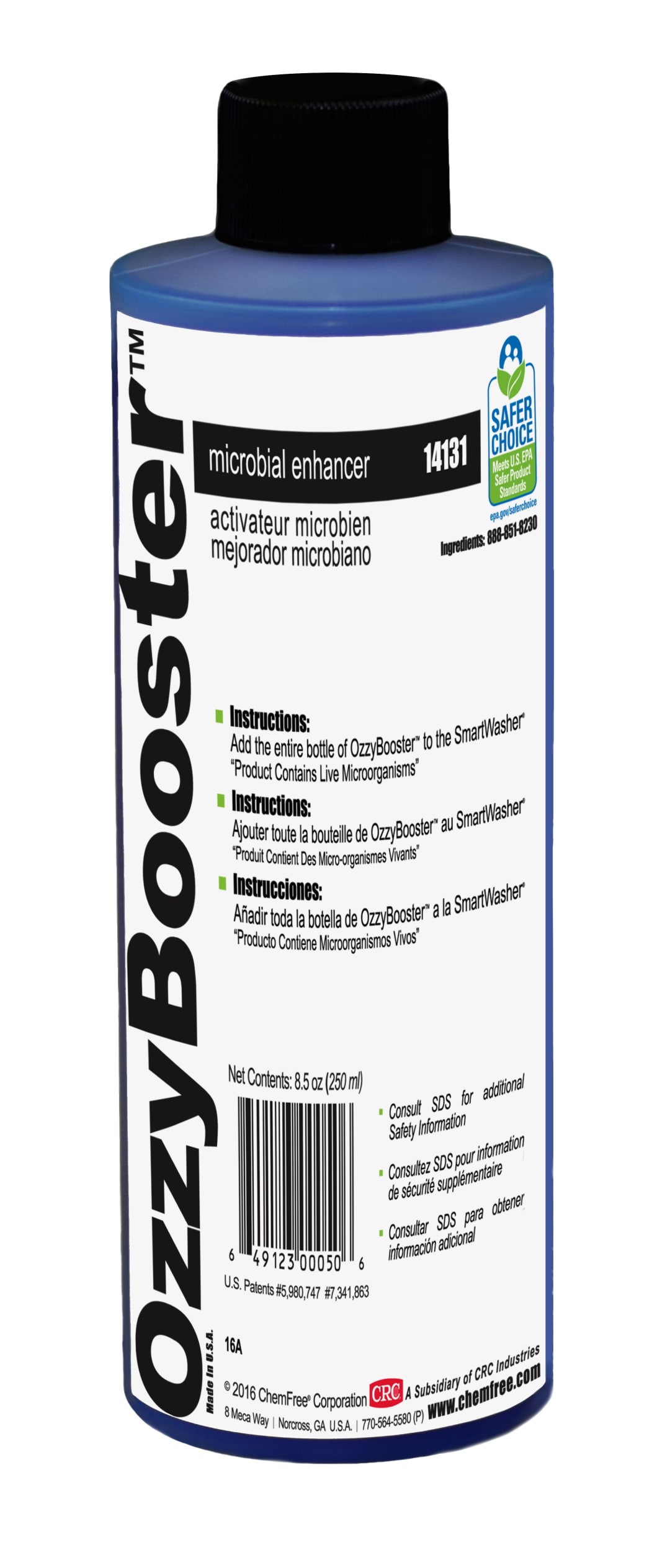 SmartWasher OzzyBooster Microbial Enhancer 1X8.5OZ