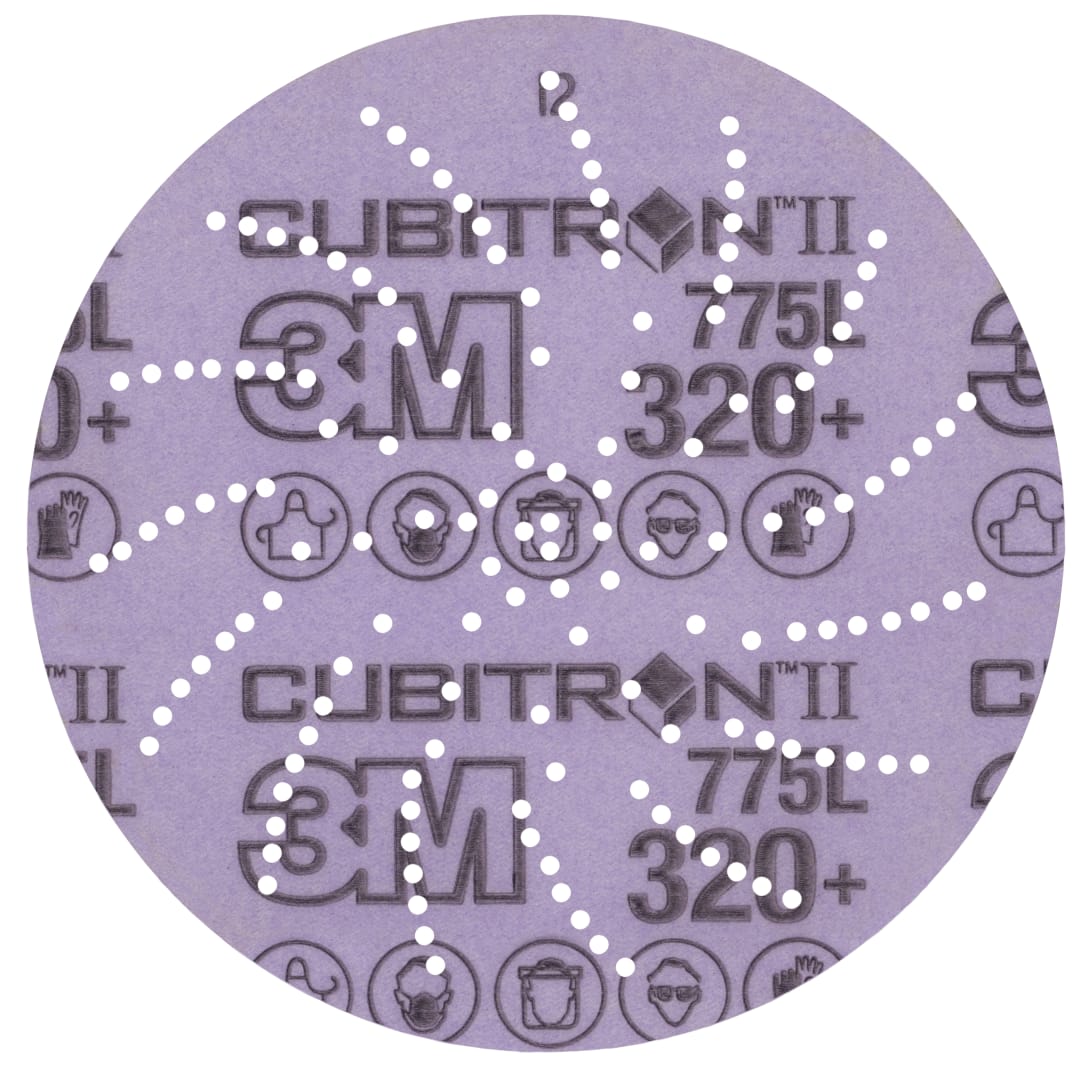 3M Xtract™ Cubitron™ II Film Diski 775L, 127 mm, 320+ 500LG, 50 per inner, 250 per case