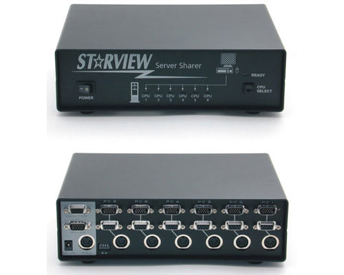 *D*StarView Server Sharer 6-Port KVM Switch