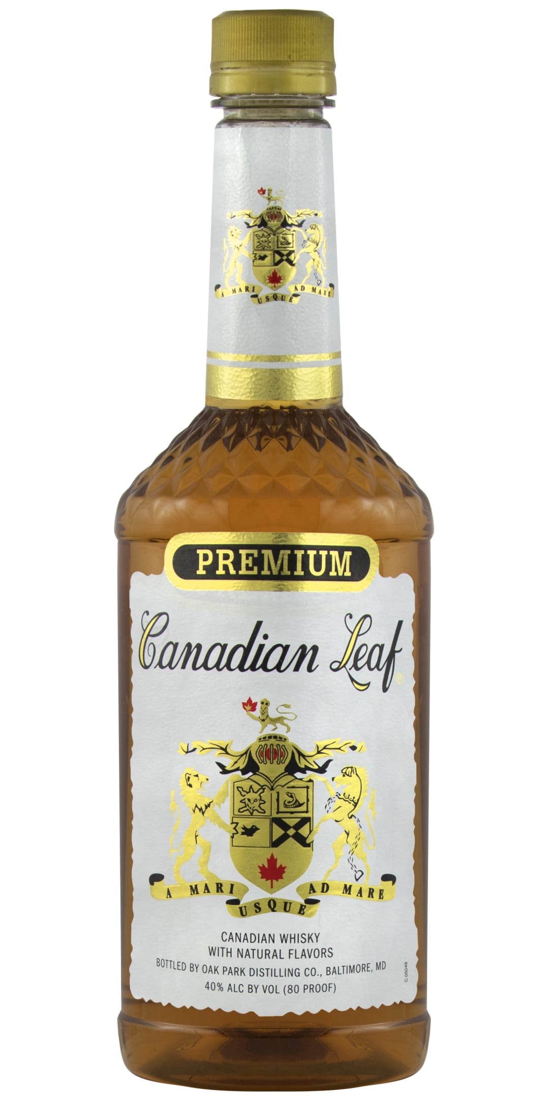 Canadian Leaf Canadian Whisky 1l Plastic Bottle 80 Proof