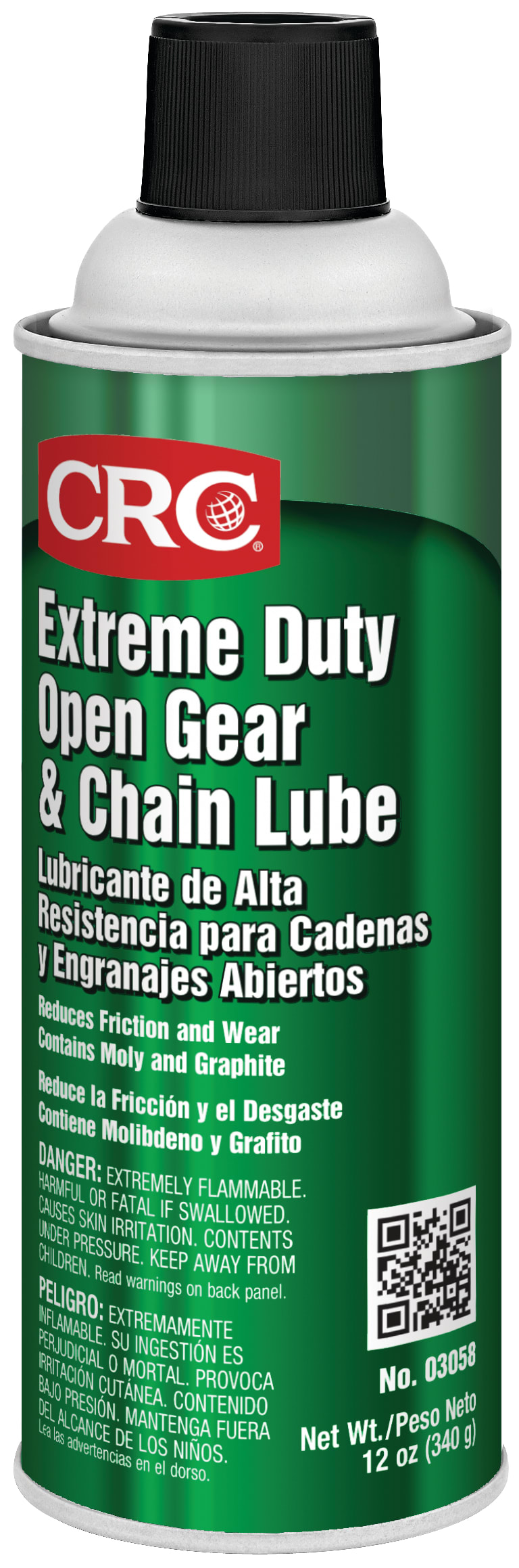 CRC Extreme Duty Open Gear and Chain Lube 1X12OZ