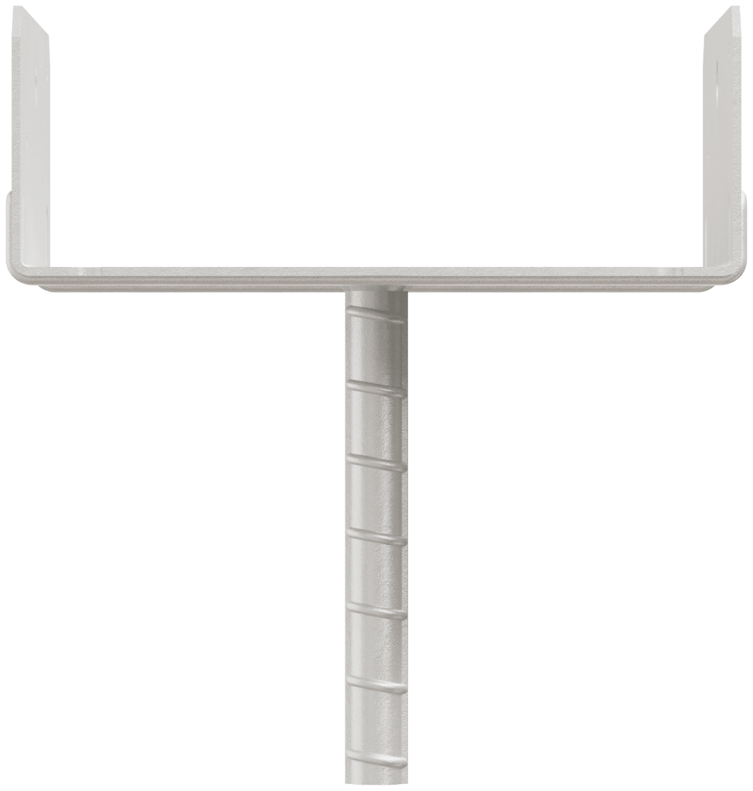 Simpson Strong-Tie RCPS8HDG RCPS Hot-Dip Galvanized Rebar Carport Saddle for 8x8 Rough (Pack of 10)