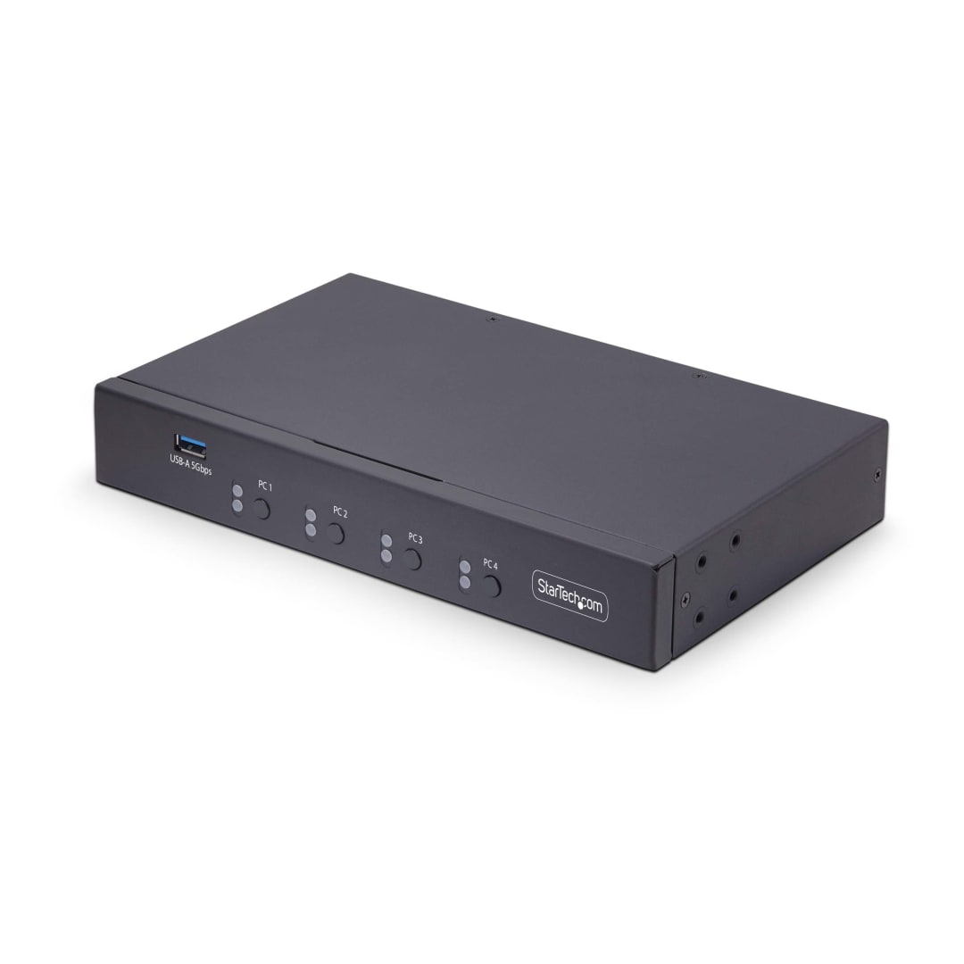 4 Port KM Switch USB 3 2 Gen 1 Hub and Mouse Roaming