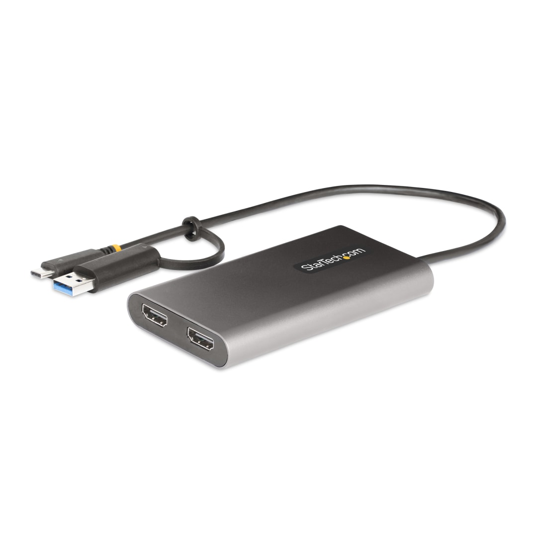 USB C USB A to Dual HDMI 4K 60hz 100W PD