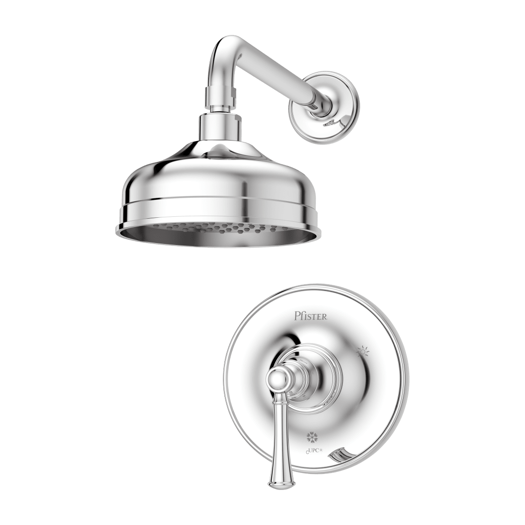 Tisbury 1-Handle Shower Only Trim in Polished Chrome