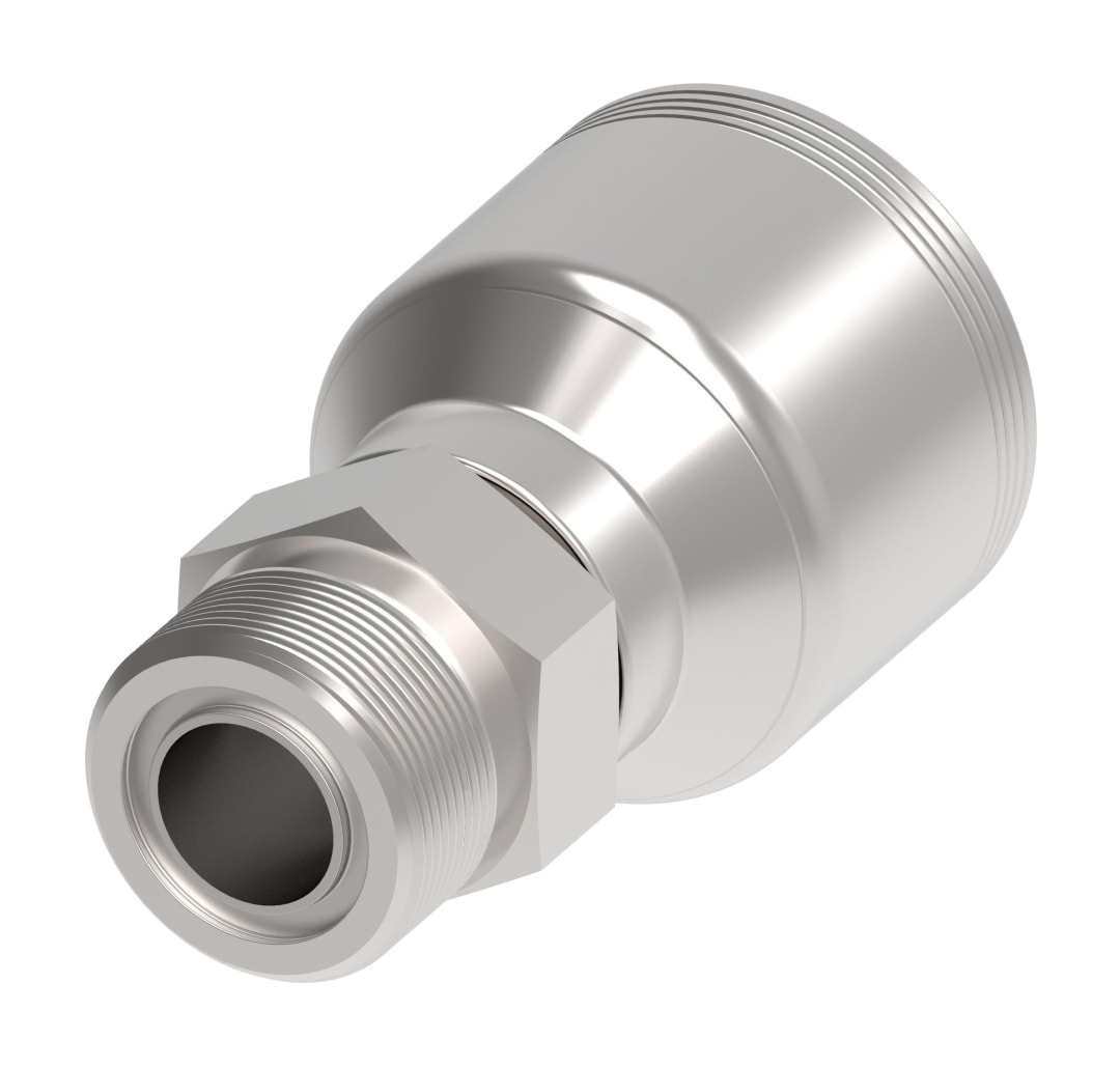 Aeroquip 3/8 Male ORS X 3/8 Hydraulic Hose Fitting 4-Way