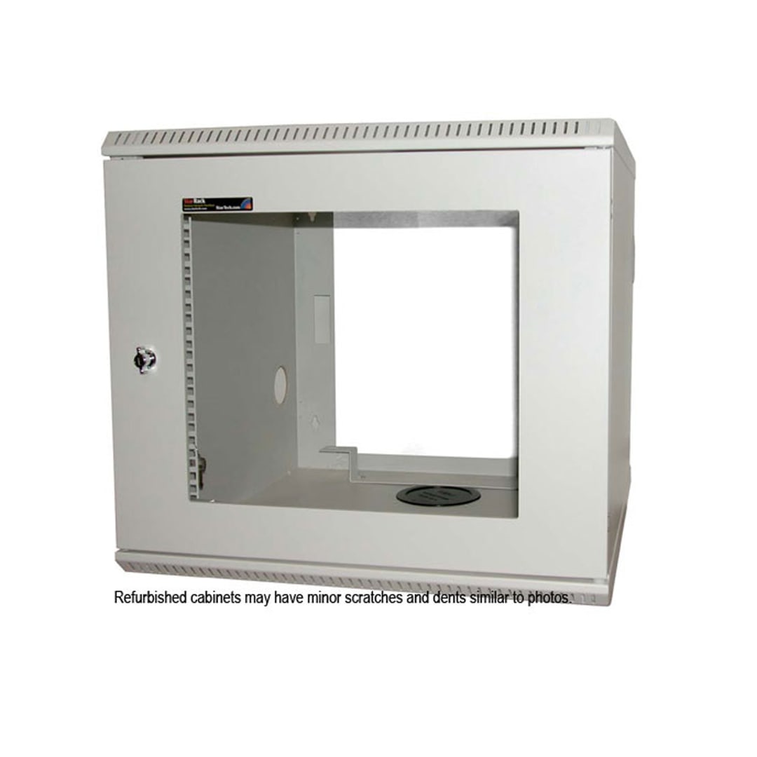 Refurbished 10U 19"  Deep Wall Mounted Equipment Cab