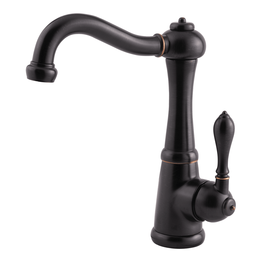 Marielle 1-Handle Bar/Prep Kitchen Faucet in Tuscan Bronze