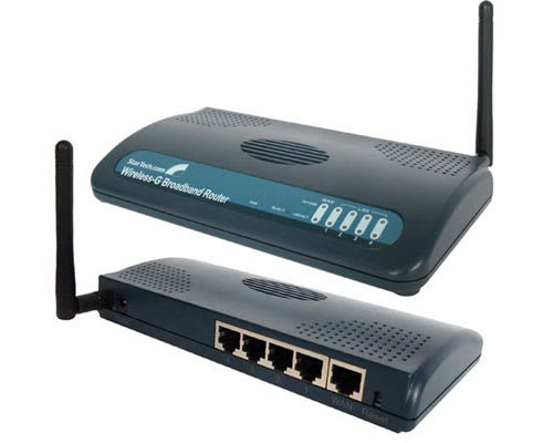 802.11g Wireless Cable/DSL router w. 4 port switch