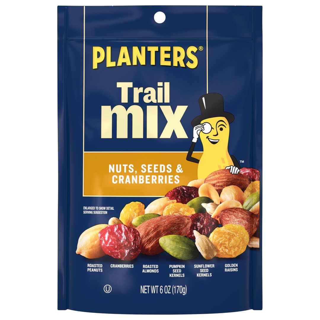 PLANTERS Trail Mix Nuts, Seeds, And Cranberry