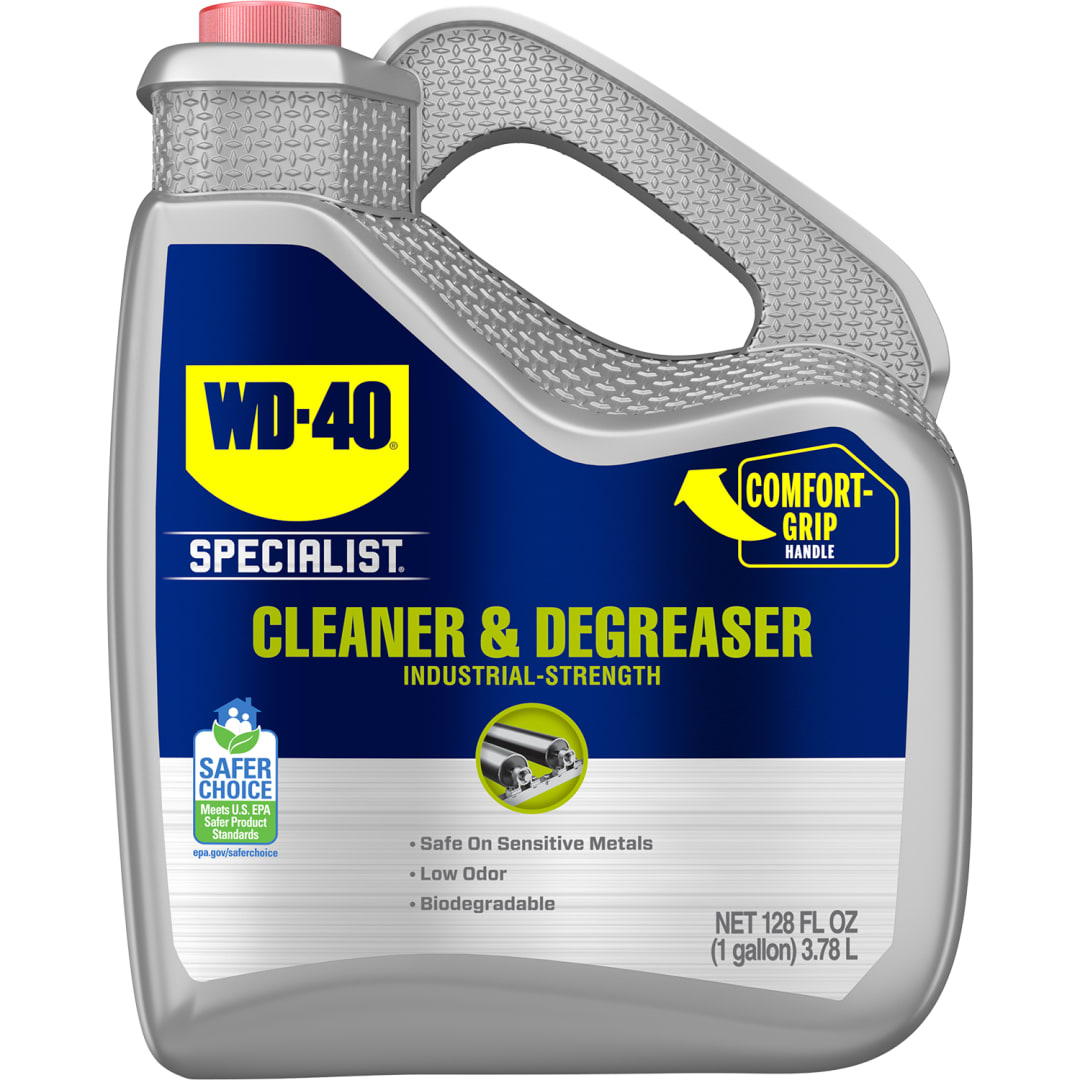 WD-40 Specialist® Cleaner & Degreaser 1 Gallon, Water-Based Degreaser for Auto Parts [4ct Case Pack]