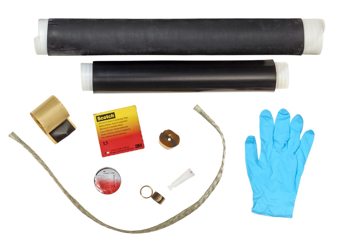 3M™ PST Kaltschrumpfschlauch, EPDM, Schwarz, 73,4/21,3 mm, 152 mm