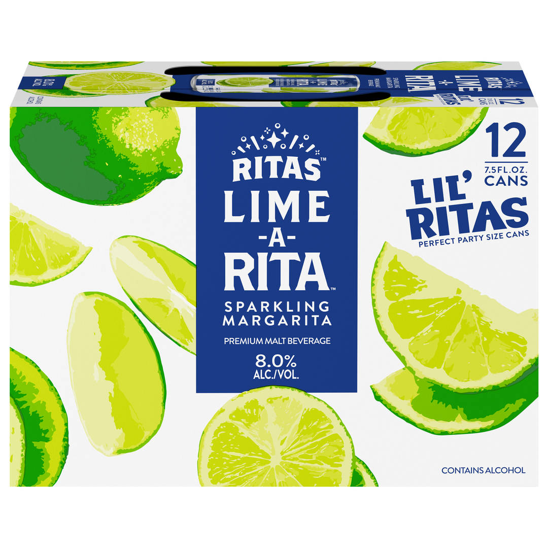 Ritas Sparkling Lime-A-Rita Margarita 12 - 7.5 fl oz Cans