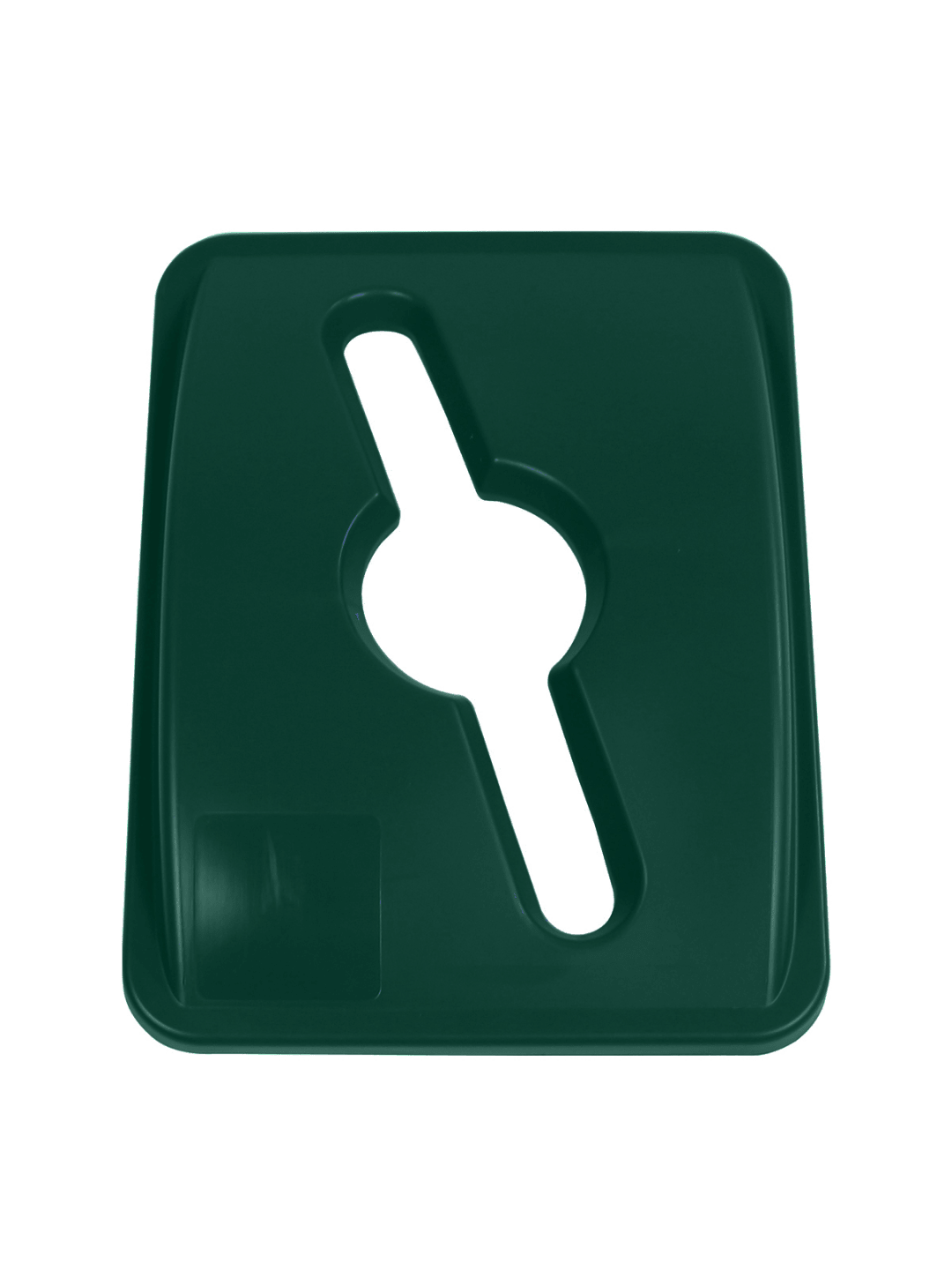  WASTE WATCHER - Single - Lid - Xl - Mixed - Dark Green
