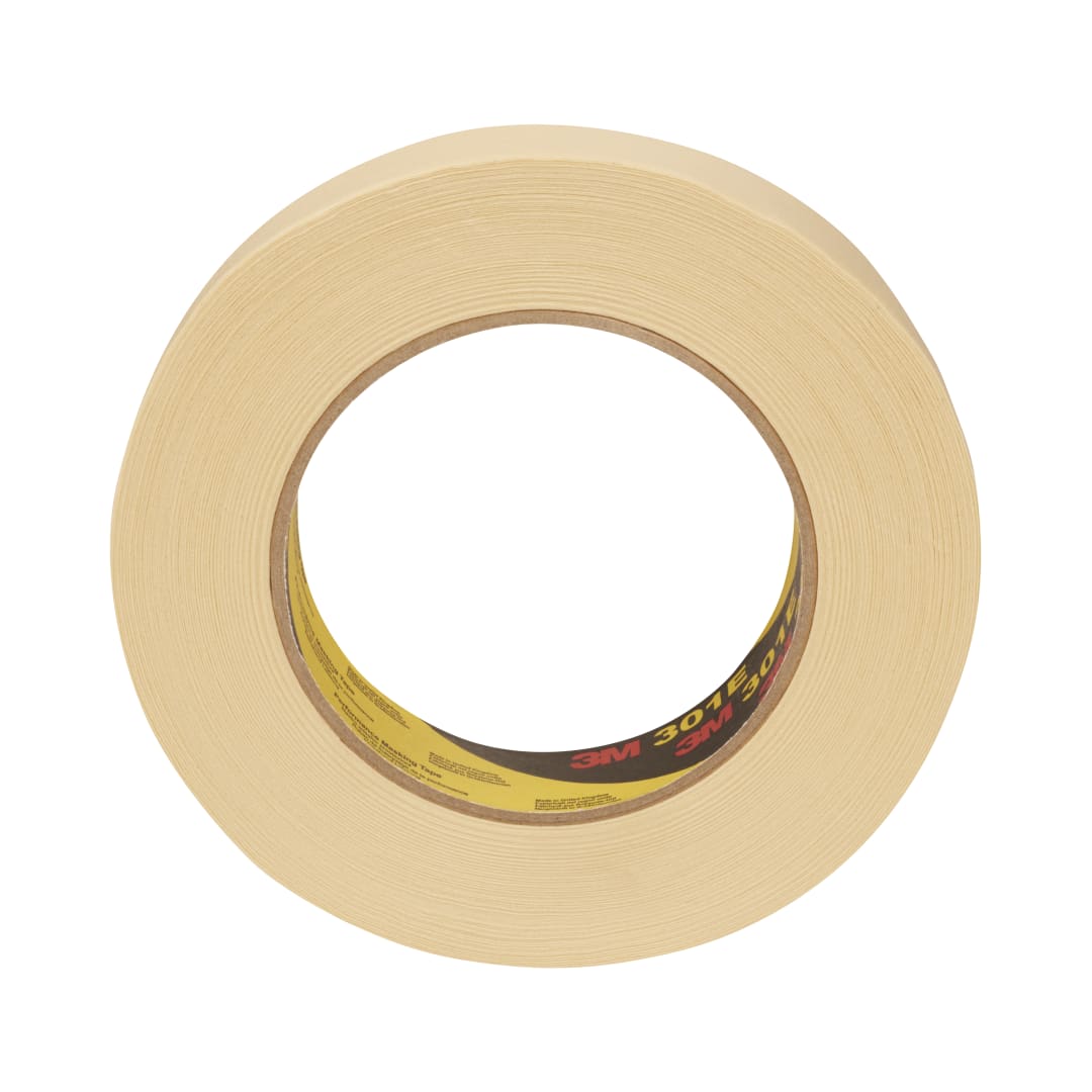 3M™ Performans Endüstriyel Maskeleme Bandı 301E, Bej, 18 mm x 50 m