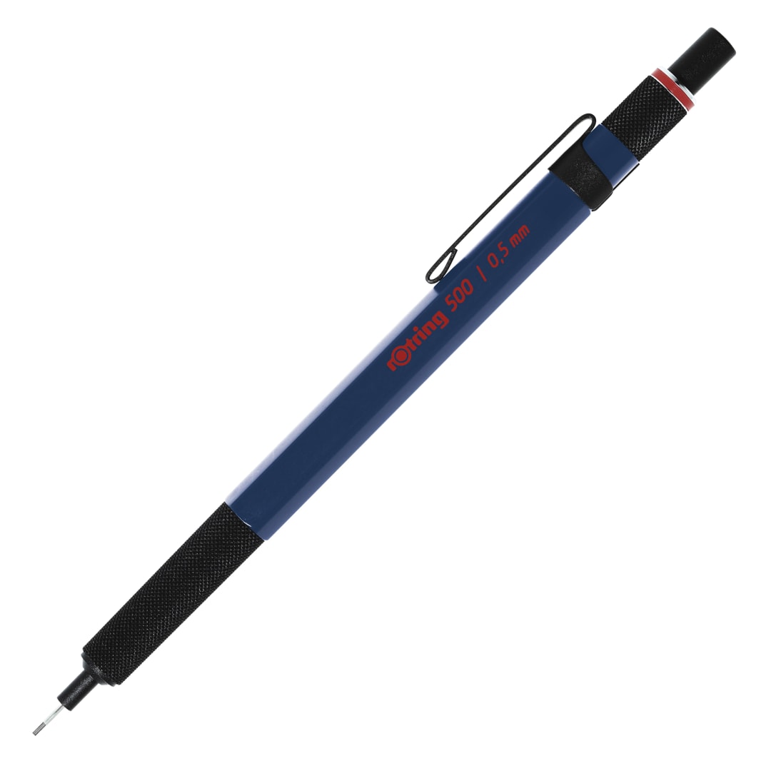 rOtring 500 portaminas | 0,5 mm | cuerpo azul