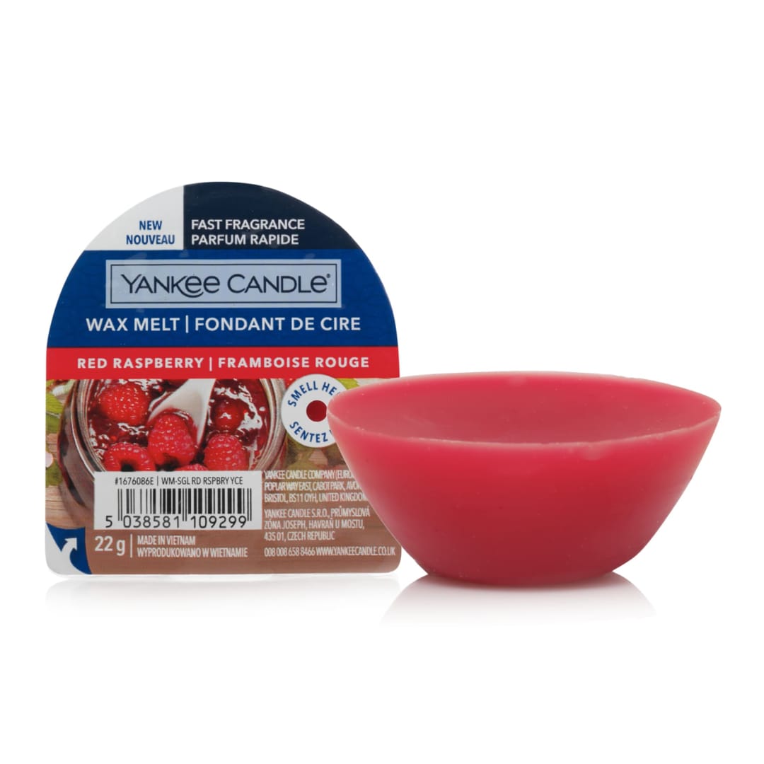 Yankee Candle® Wax Melts | Red Raspberry | Up to 8 Hours of Fragrance | 1 Count
