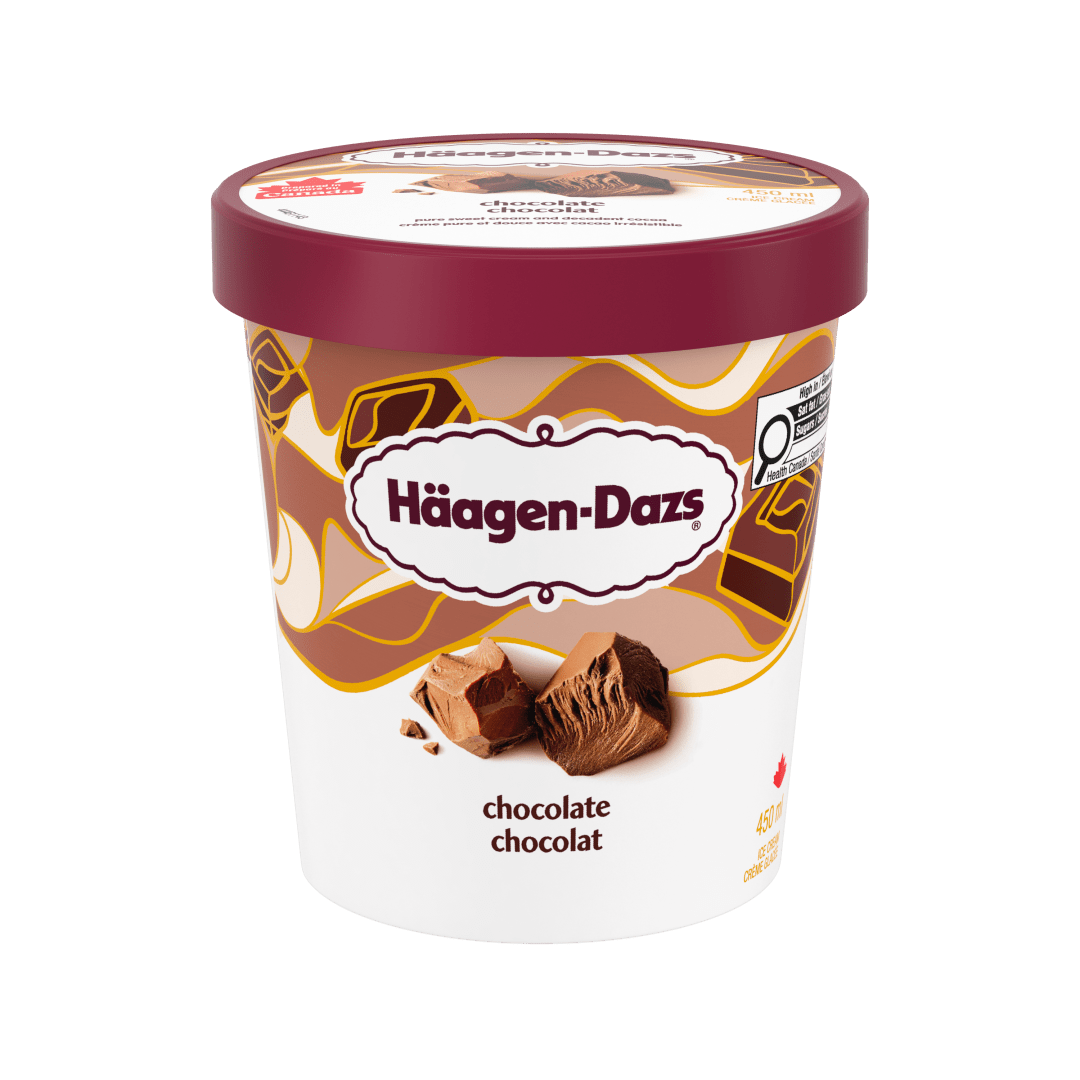 Haagen-Dazs Chocolate 8x450ml CA