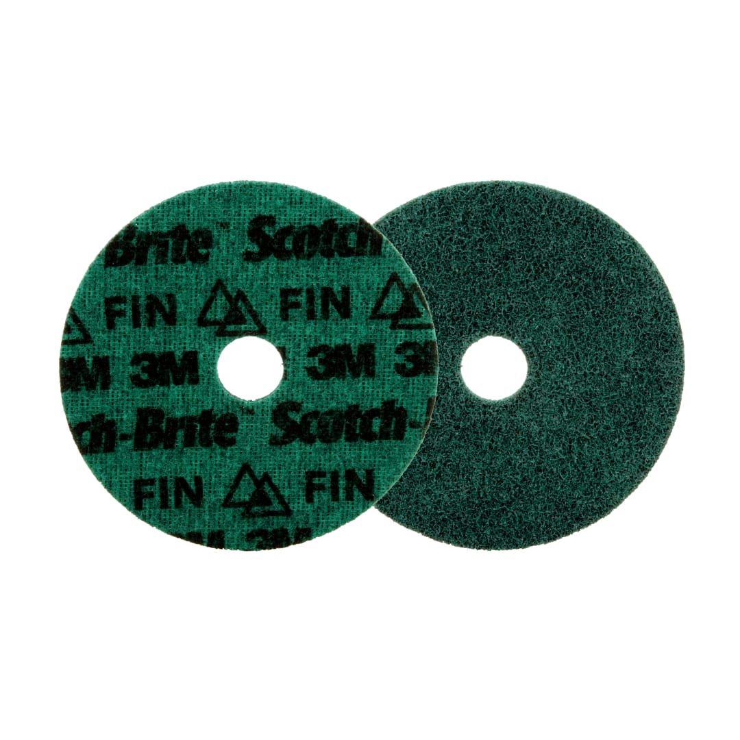 Scotch-Brite™ Precision Surface Conditioning Disc, PN-DH, Fine, 125 mm x 22,23 mm, 25 per inner, 100 per case