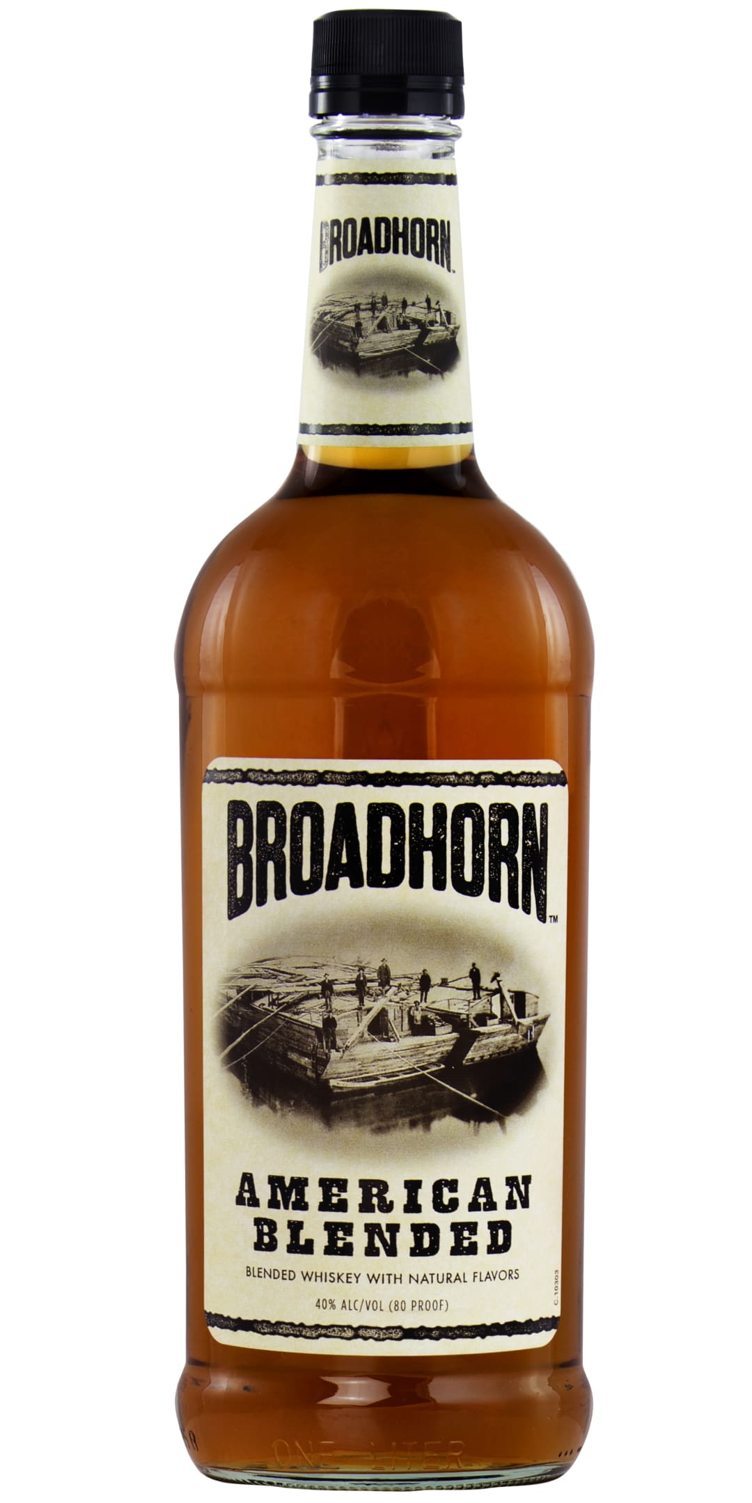 Broadhorn American Blended Whiskey 1l 80 Proof