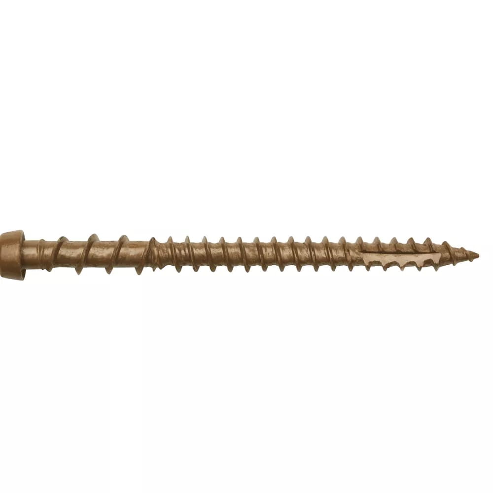 Trex® Decking Color Match Screws 2-1/2" Toasted Sand &amp; Havana Gold - 75 count/box