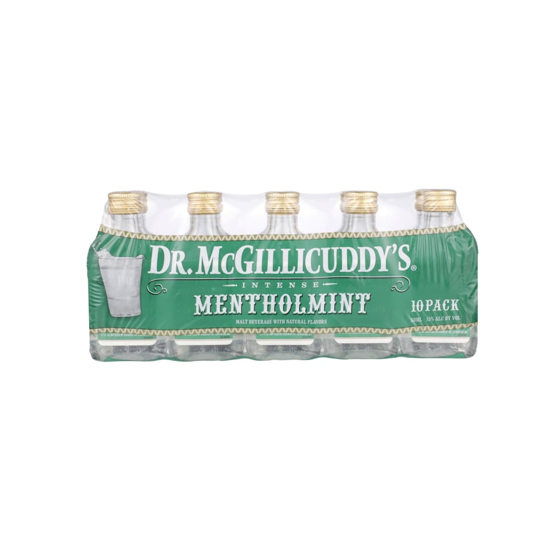 Dr Mcgillicuddy Mentholmint Malt Beverage 10 Pack 50ml 30 Proof
