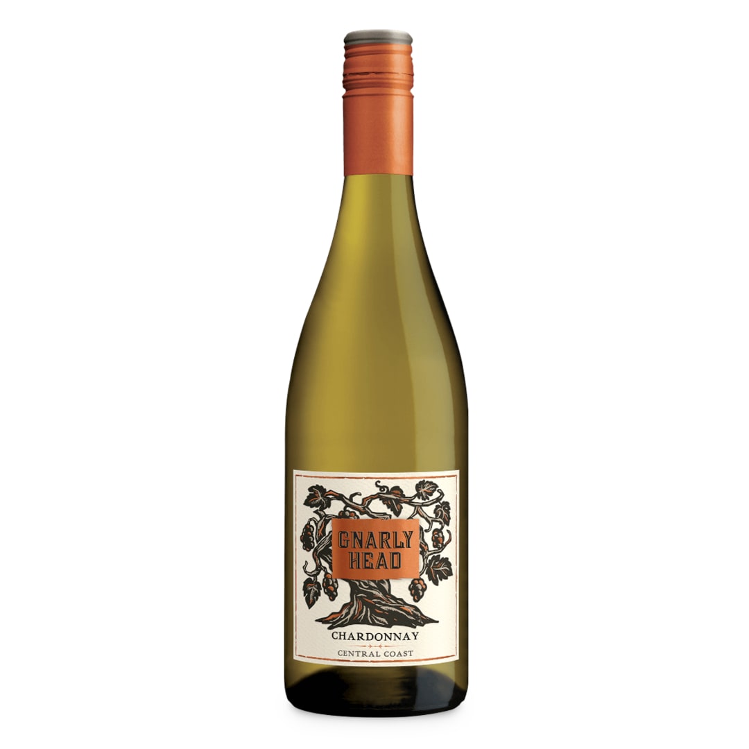 Gnarly Head Chardonnay White Wine, Central Coast, 750mL, 13.5% ABV