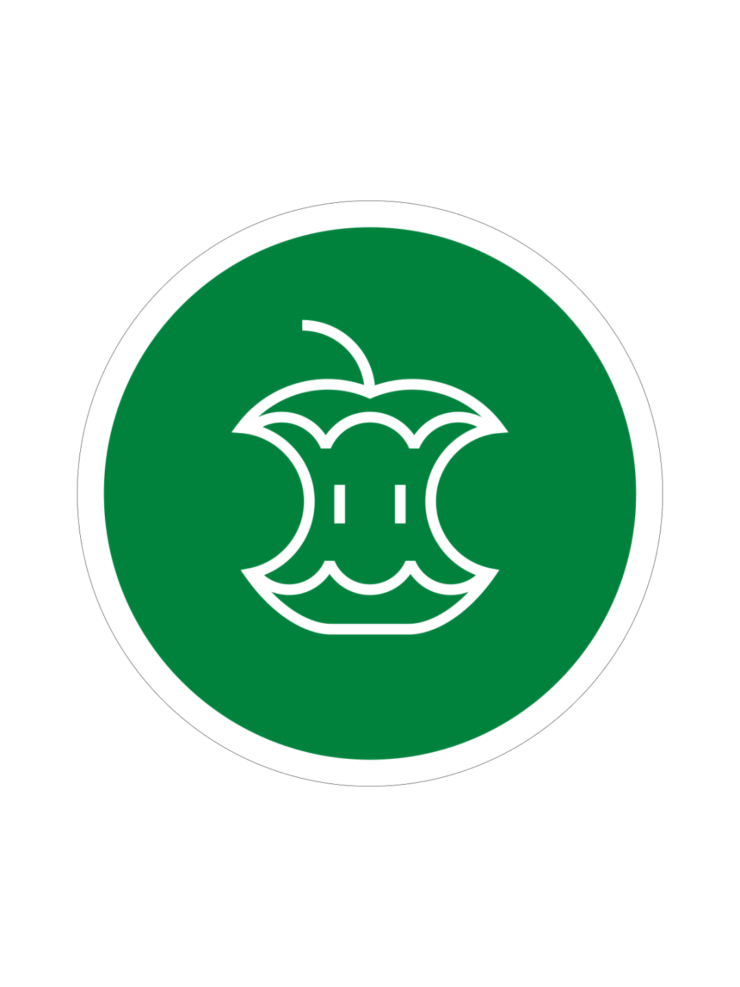 EURO - Label - Organics - Green-White
