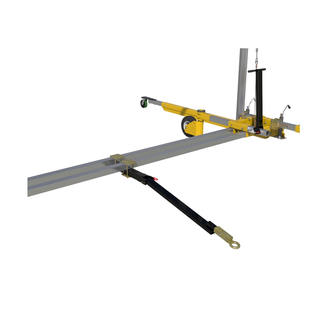 3M™ DBI-SALA® Flexiguard™ A-Frame Rail Fixed Height Anchor System, 2 Users, 9.14 m High, 9.14 m Wide, 8560021