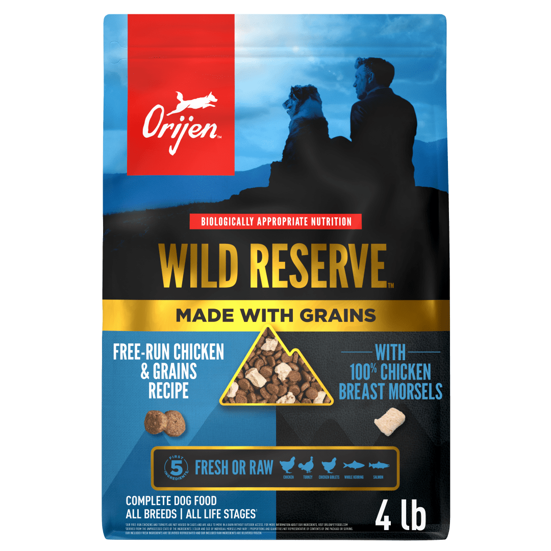 ORIJEN Wild Reserve Dry Dog Food Free-Run Chicken & Grains Recipe