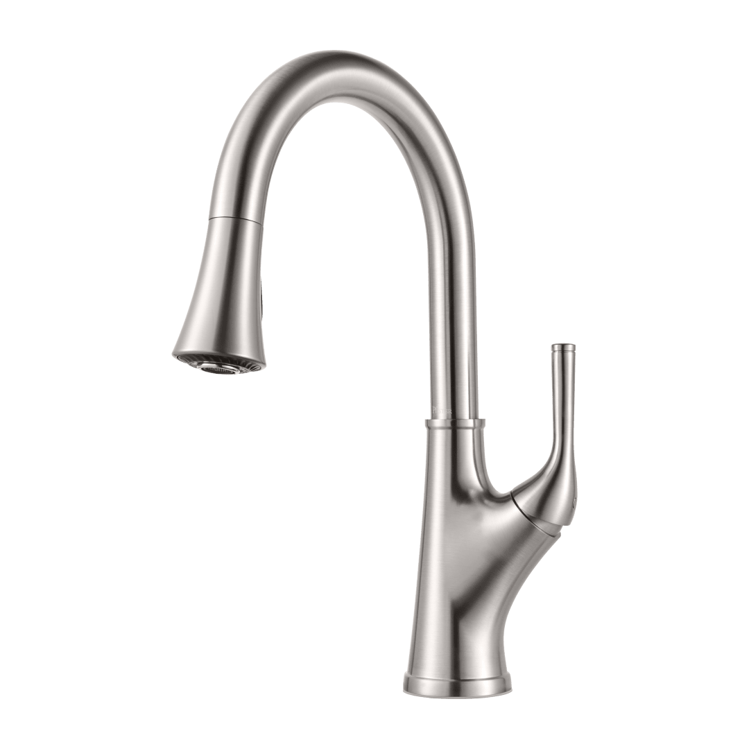 Cantara 1-Handle Pull-Down Kitchen Faucet in Stainless Steel