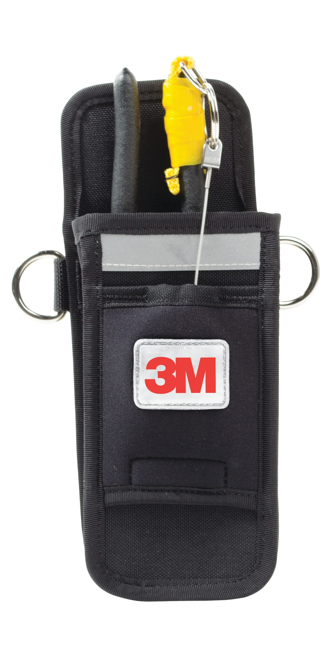3M™ Single Tool Holster with Retractor For Belt 1500102, 1.5 - 5 lb Capacity, 4 - 52 in