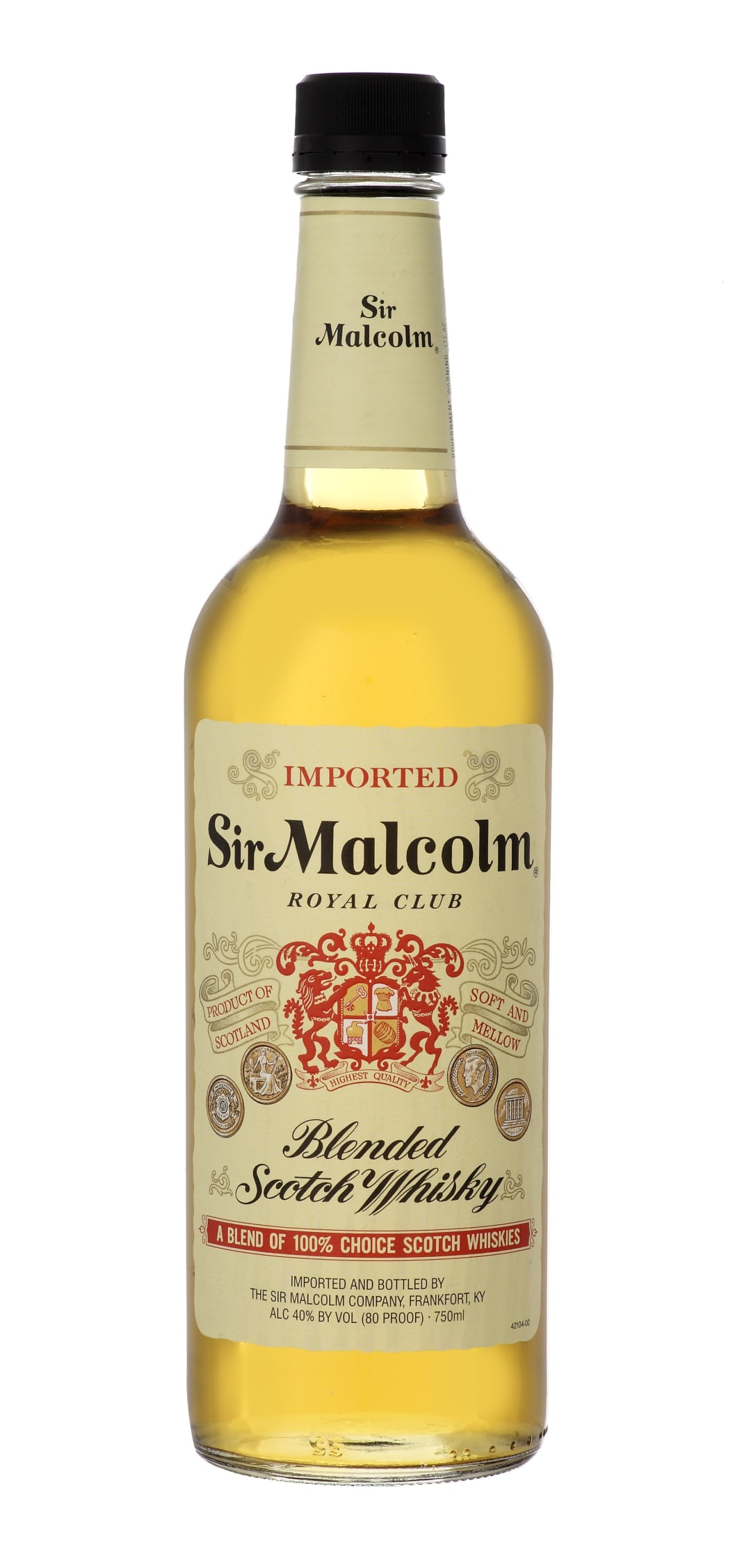 Sir Malcolm Blended Scotch Whisky 750ml 80 Proof
