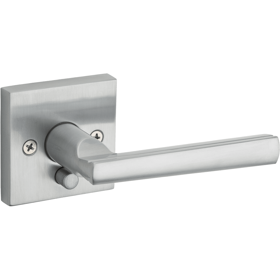 Montreal Square Bed/Bath Lever in Satin Chrome