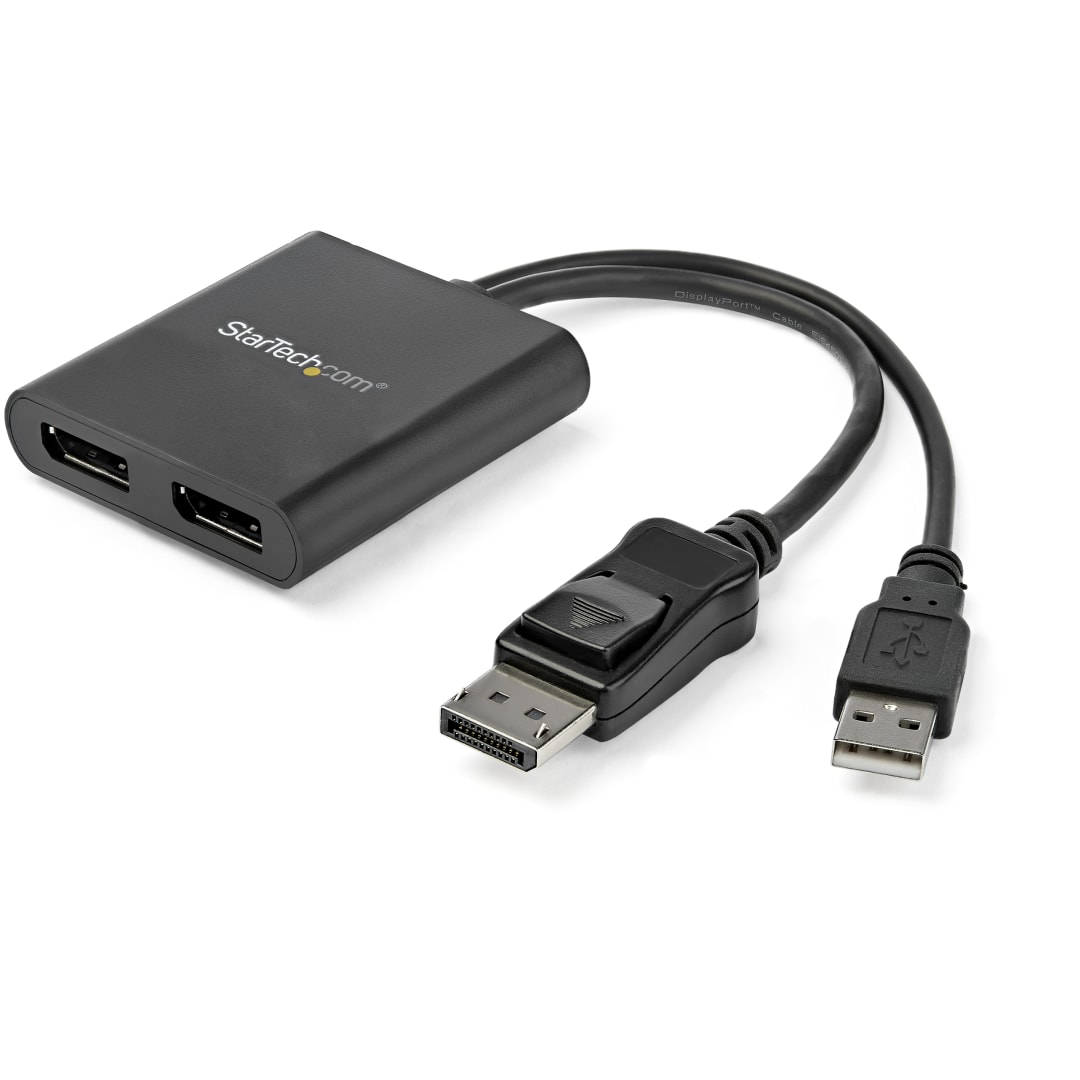DisplayPort MST to 2 x DisplayPort