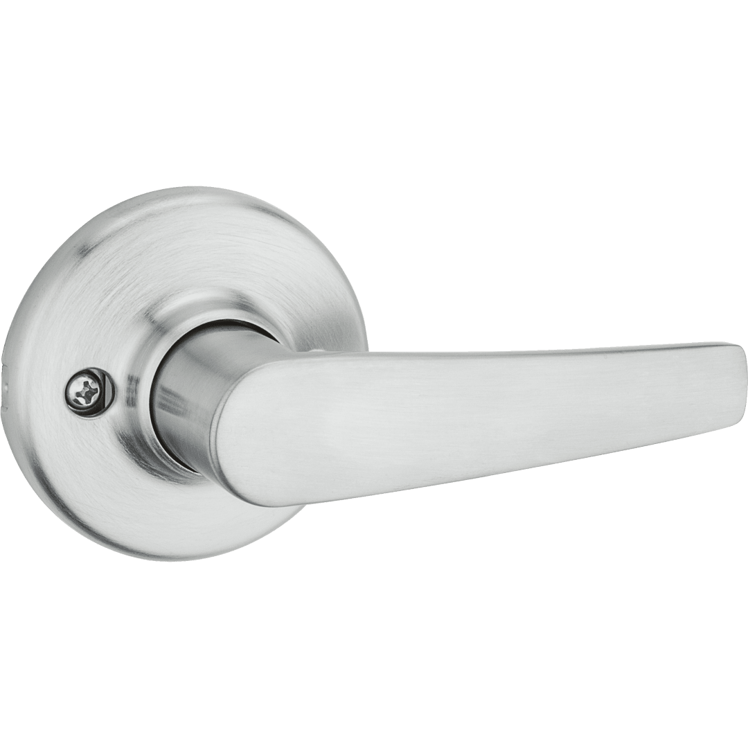 Delta Round Dummy Lever in Satin Chrome