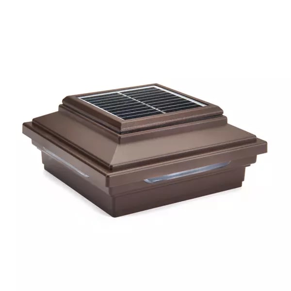 Trex® Solar Post Cap Light in Vintage Lantern