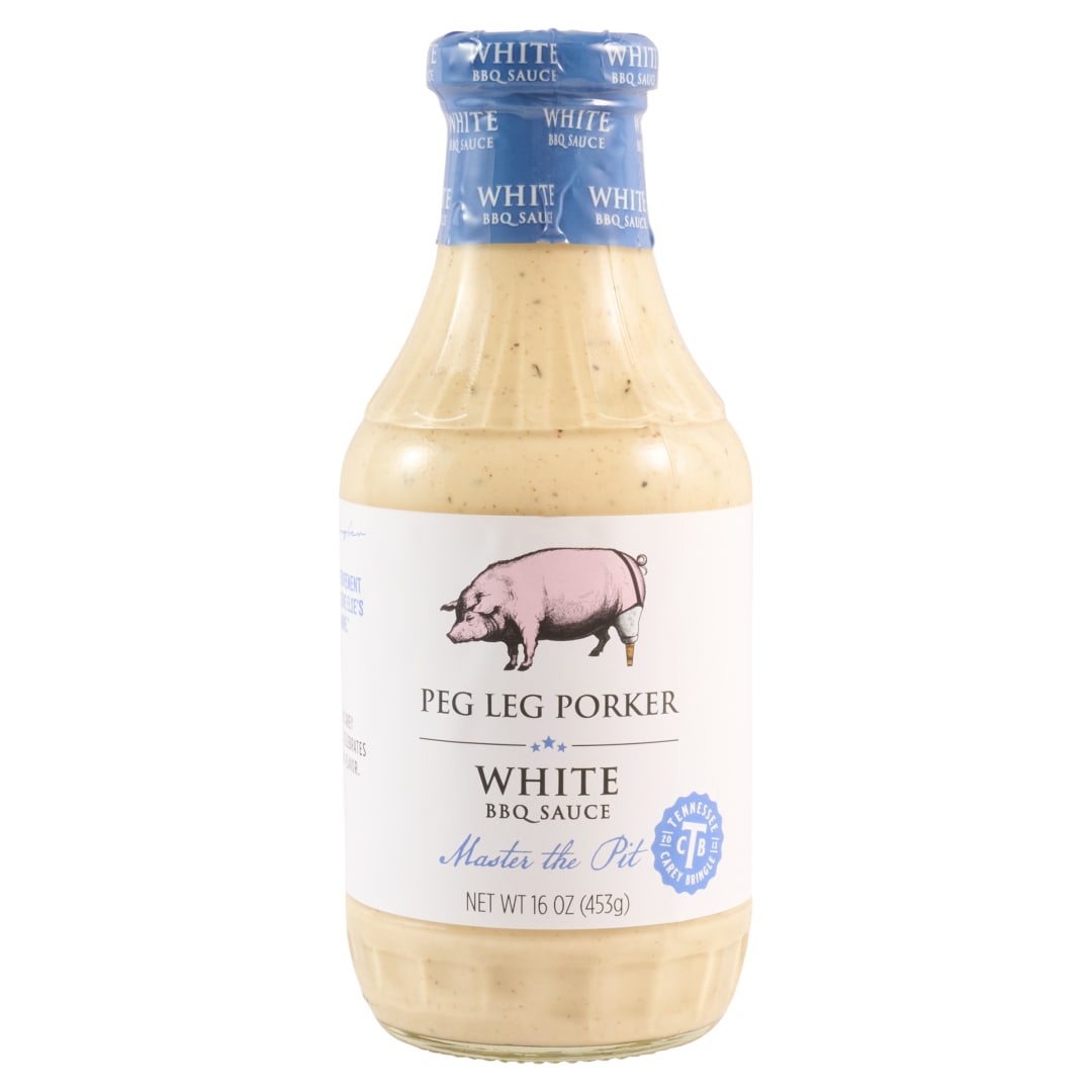 Peg Leg Porker White BBQ Sauce, 16.0 oz