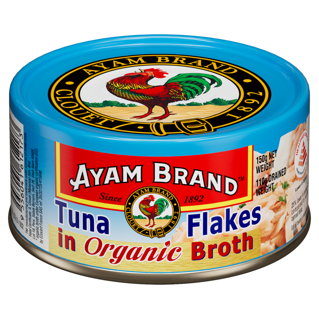 Tuna Flakes in Organic Broth 24x150g