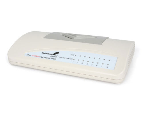 8-Port Desktop 10/100 Ethernet Switch
