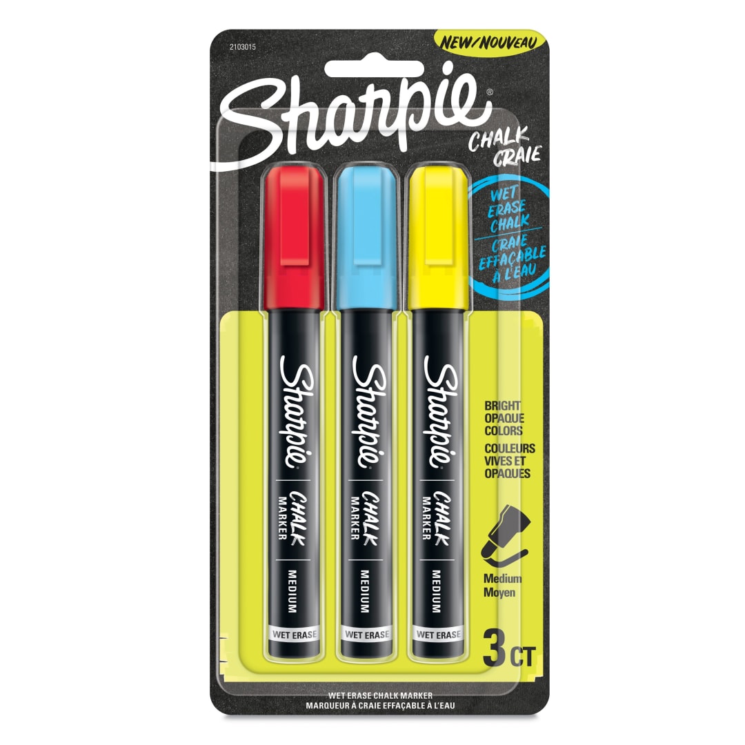 SHARPIE CHALK PRIMARY 3CT REPACK