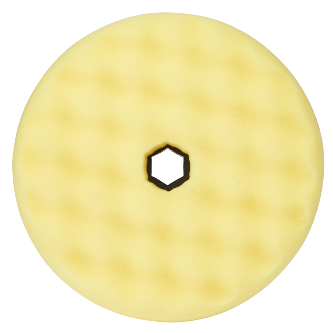 3M™ Perfect-It™ Sünger Cila Pedi, Hızlı Bağlantı Sistemi, Sarı, Sarmal, 150 mm, 50879