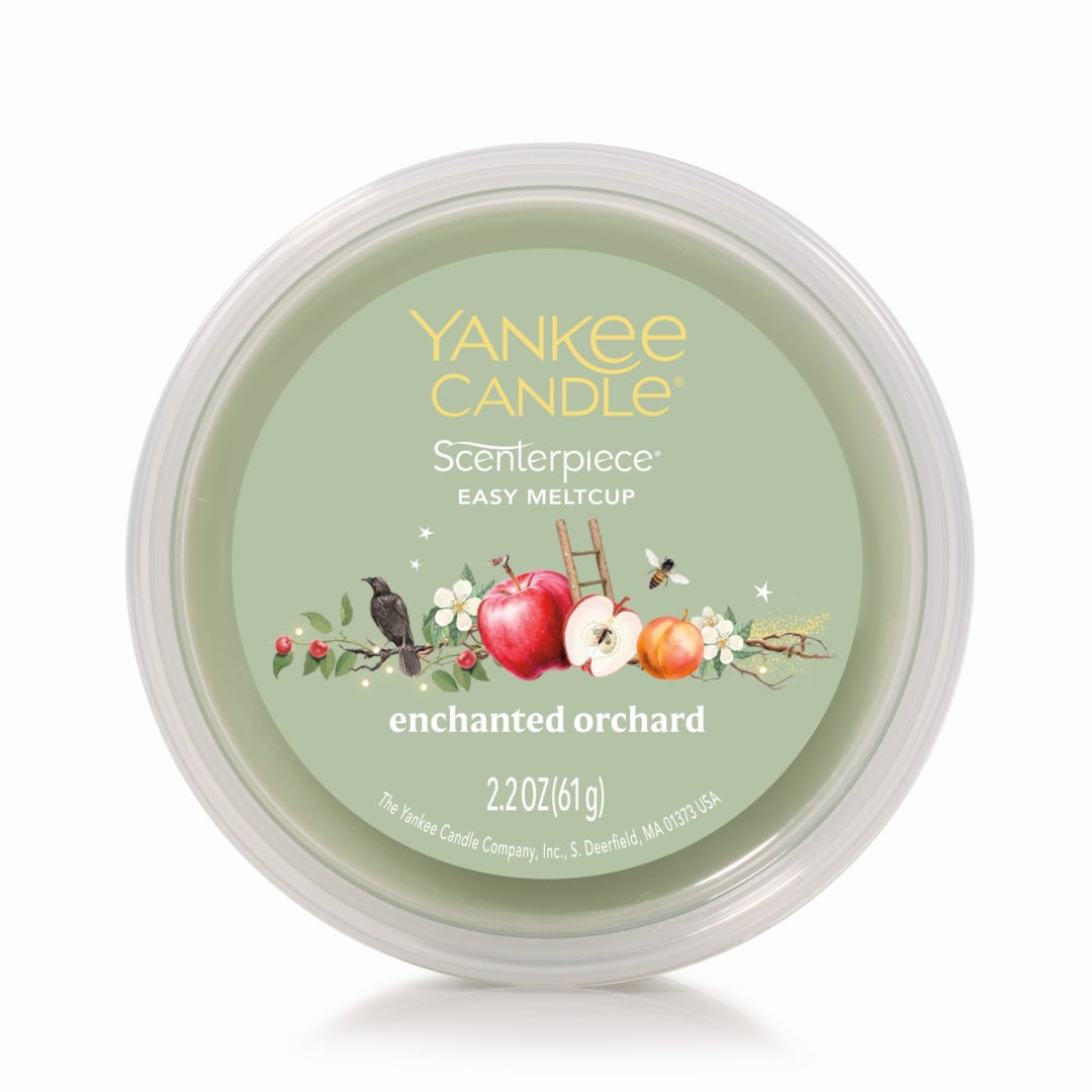 Yankee Candle Enchanted Orchard, 2.2 oz Scenterpiece® Easy MeltCup with up to 24 Hours of Fragrance