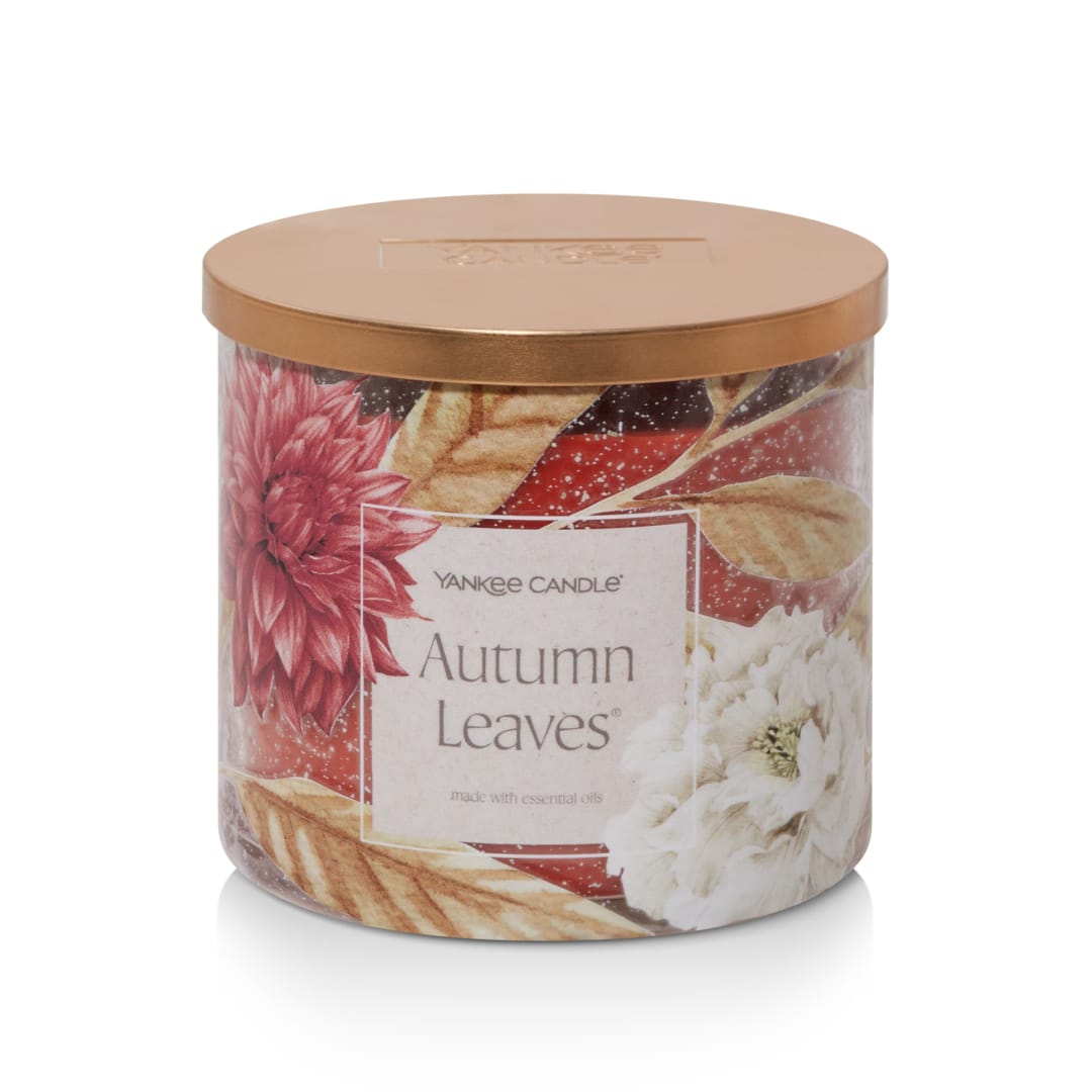 Yankee Candle Autumn Leaves 3-Wick Candle