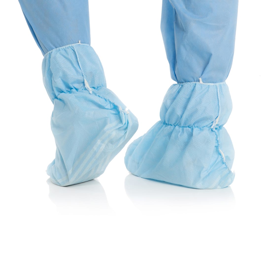 Kimtech™ A8 CR Shoe Covers with Traction Strips - Mid Calf