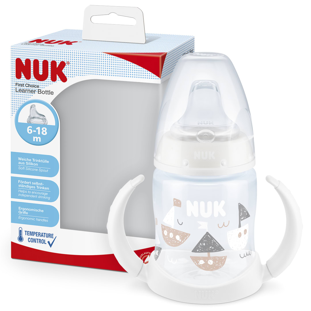 NUK FC LEARNER BOTTLE PP TEMP 150ML BOX