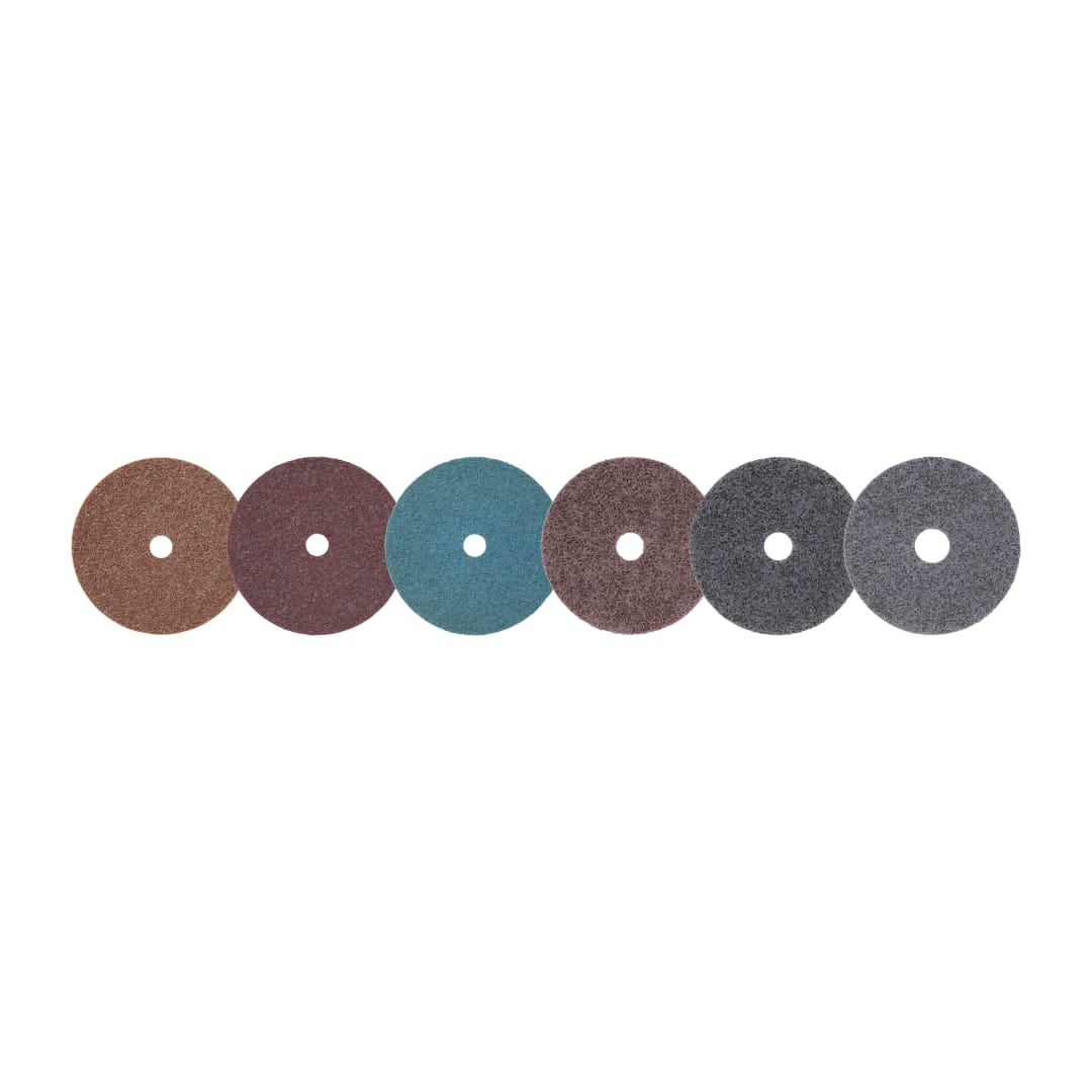Scotch-Brite™ Disk na povrchovú úpravu SC-DH, sivý, 115 mm (bez otvoru), S SFN