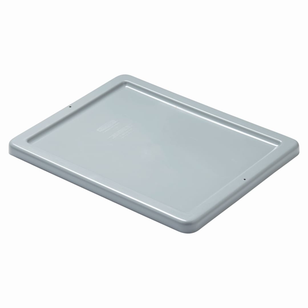 Palletote® 19.6" X 15.6" Lid For Stackable Nestable Container, Gray